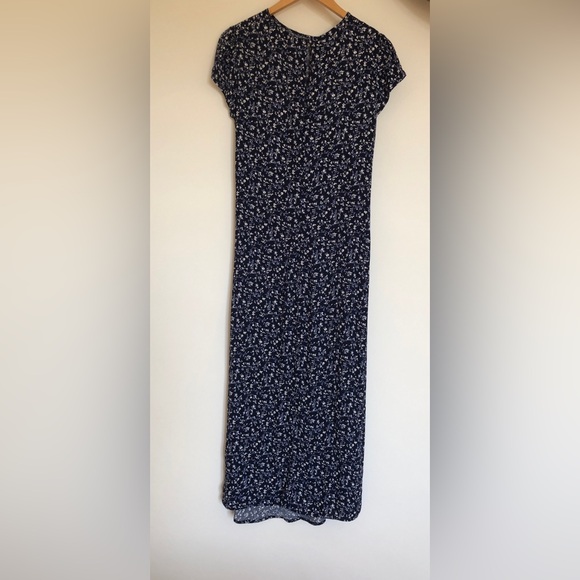 Reformation Fraiser Navy Floral dress sz 10 - Picture 5 of 11